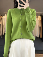 Load image into Gallery viewer, Women's Merino Wool Button Cardigan