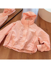 Load image into Gallery viewer, Mumaroho 2025 Autumn Winter Women Windbreaker Jacket Windproof Solid Long Sleeve Outdoor Sport Hooded Thin Coat Jacket For Women