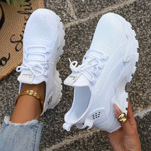 Load image into Gallery viewer, Women's Casual Knit Breathable Lightweight Sneakers