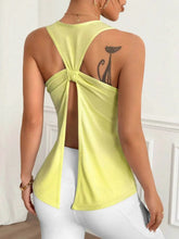 Load image into Gallery viewer, Summer Women's Sports Casual Vest, with a Knotted Back Design, Close-Fitting, Comfortable, and Quick-Drying