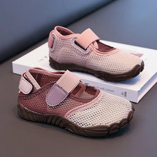 Load image into Gallery viewer, Summer Toddler Kids Boys Girls Shoes Breathable Mesh Non-Slip Soft Sole Lightweight for Beach Swimming Outdoor Daily