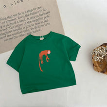 Load image into Gallery viewer, Kids' Cartoon Print Cotton T-Shirt (9M–6T)