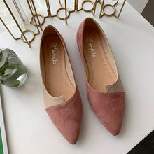 Load image into Gallery viewer, Women's Pointed Toe Slip-On Ballet Flats