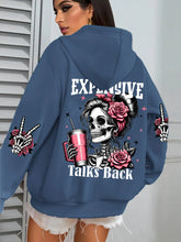 Load image into Gallery viewer, Womens Hoodie Loose Multicolor Pullovers Fleece