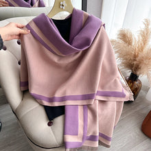 Load image into Gallery viewer, Women's Oversized Printed Winter Scarf & Shawl