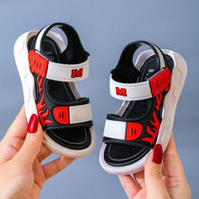 Load image into Gallery viewer, Summer Baby Sandals Solid Color Baby Boy Sandals Soft Sole Anti-slip Boys Girls Sandals Toddler Baby Shoes Beach 2-12 Years