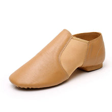 Load image into Gallery viewer, Women's Genuine Leather Jazz Dance Shoes – Black & Brown