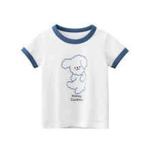 Load image into Gallery viewer, 2025 Summer 2-8 Years Kids Girl Shorts Sleeve T-shirts Printed Little Girl Top Baby Girl T Shirts Children Toddler Girl Clothes