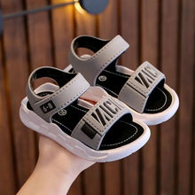 Load image into Gallery viewer, Summer Baby Sandals Solid Color Baby Boy Sandals Soft Sole Anti-slip Boys Girls Sandals Toddler Baby Shoes Beach 2-12 Years