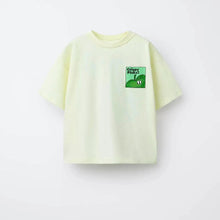 Load image into Gallery viewer, Summer Lovely TShirt 1-7Years Old Boys Girls Printed Tees Kids New Design Tops Round Neck Bottoming Shirt Cotton Short Sleeve