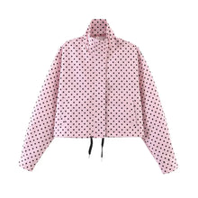 Load image into Gallery viewer, Women's Polka Dot Short Jacket