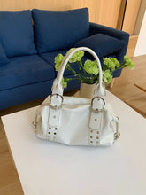 Load image into Gallery viewer, Women's Rivet PU Leather Motorcycle Shoulder Bag
