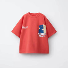 Load image into Gallery viewer, Summer Lovely TShirt 1-7Years Old Boys Girls Printed Tees Kids New Design Tops Round Neck Bottoming Shirt Cotton Short Sleeve