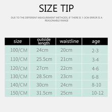 Load image into Gallery viewer, 2Pcs Summer Solid Color Kids Leggings Girls Safety Shorts Cotton Leggings Girls' Beach Shorts Are Suitable For Children Age 2-13