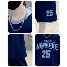 Load image into Gallery viewer, 2026 New Kids Summer Trendy Letter Print Sleeveless Breathable Tees+Shorts 2pcs Sportsuits Teenage Kids Basketball Sports Sets