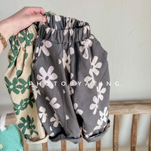 Load image into Gallery viewer, 2026 New Children Casual Pants Girls Fashion Flower Print Harem Pants Kids Loose Trousers Vintage Boys Pants Autumn Clothes