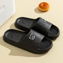 Load image into Gallery viewer, Summer Children Slippers Indoor Cute Bear Print Anti Slip Soft Sole Exquisite Parent-child Shoes Home Comfy Leisure Shoes