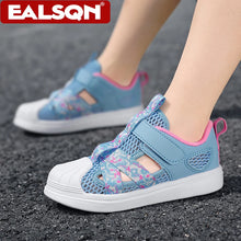 Load image into Gallery viewer, Summer Kids Shoes Girls Casual Sneakers Cute Pink Breathable Mesh Lightweight Sport Walking Shoes for Children 5-16 Years Old