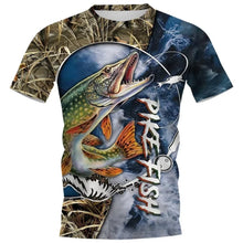Load image into Gallery viewer, Kids Summer Fishing Graphic Print Trendy Short Sleeve T-shirts 2-13 Years Boys Outfits Fishing Breathable Tops Children Clothes
