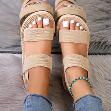 Load image into Gallery viewer, Women's Lightweight EVA Wedge Slingback Sandals