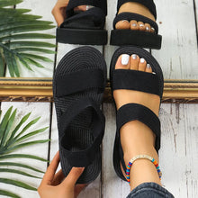 Load image into Gallery viewer, Women's Lightweight EVA Wedge Slingback Sandals