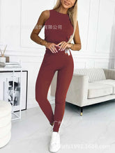 Load image into Gallery viewer, Tracksuit Women Pants Set Two Piece Set Autumn Winter Zipper Jacket Tops Suits Jogging Vintage Patchwork Outfits Y2k Streetwear