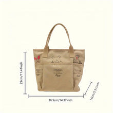 Load image into Gallery viewer, Winnie the Pooh Canvas Tote Bag