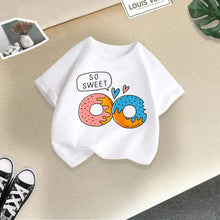 Load image into Gallery viewer, Summer New Children's Clothing Children's T-shirt Boys and Girls Casual Fashion Short-sleeved Baby Half-sleeved Top Base Shirt