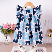 Load image into Gallery viewer, Girls' Floral Print Summer Dress