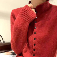Load image into Gallery viewer, Women Collar Sweater Cardigan