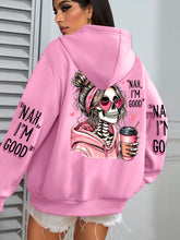 Load image into Gallery viewer, Womens Hoodie Loose Multicolor Pullovers Fleece