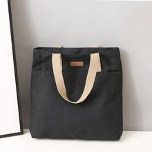 Load image into Gallery viewer, Women's Large Canvas Commuter Tote Bag