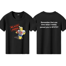 Load image into Gallery viewer, Blame John Printed Teenage Tops T-shirt Boys Girls Summer Casual Funny Fashion O-Neck Short Sleeve Children Colorful Clothing