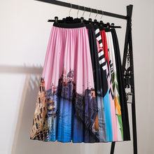 Load image into Gallery viewer, New Skirt Women's Printed Pleated Skirt