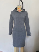 Load image into Gallery viewer, Women's Hoodie Pocket Long Sleeve Dress
