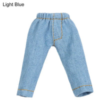 Load image into Gallery viewer, For 1/12 BJD Doll Clothes Fashion Jeans Casual Pants OB11 Clothes Trousers Girl Dress Up Toys Toys Children Birthday Gift

