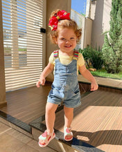Load image into Gallery viewer, Summer Mini Kids Fruit Sandals Girl Jelly Shoes Avocado Children Fruit Sandals And Slippers Strawberry Decorative Slipper HMI042
