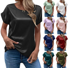 Load image into Gallery viewer, Ladies round neck T-shirt
