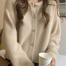 Load image into Gallery viewer, Women's Lazy Style Knitted Sweater Cardigan

