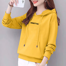 Load image into Gallery viewer, Women's Pure Cotton Edge Hat Sweatshirt
