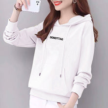 Load image into Gallery viewer, Women's Pure Cotton Edge Hat Sweatshirt
