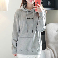 Load image into Gallery viewer, Women's Pure Cotton Edge Hat Sweatshirt
