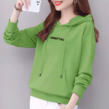 Load image into Gallery viewer, Women's Pure Cotton Edge Hat Sweatshirt
