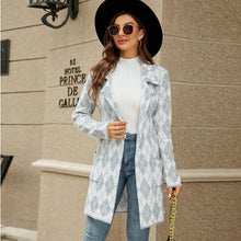 Load image into Gallery viewer, Ladies winter long sweater knitted cardigan elegant coat
