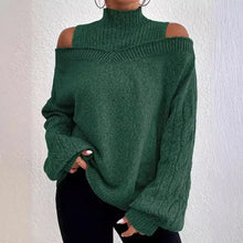 Load image into Gallery viewer, Women's shoulder half high collar
