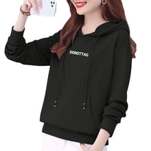 Load image into Gallery viewer, Women's Pure Cotton Edge Hat Sweatshirt
