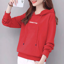 Load image into Gallery viewer, Women's Pure Cotton Edge Hat Sweatshirt
