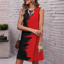 Load image into Gallery viewer, 2024 spring and summer Europe and the United States cross-border new women's clothing Amazon independent station fashion trend printing women's clothing dress women
