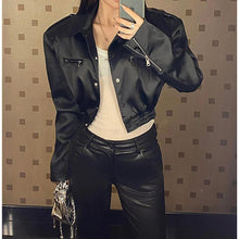 Load image into Gallery viewer, 2026 Spring and Autumn New Korean Style Fashion Trend American Jacket Women's Design Short Casual Long Sleeve Coat
