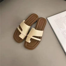 Load image into Gallery viewer, Women's Slim Toe Slides Slip-on Sandals
